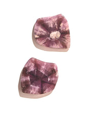Trapiche Amethyst Pair