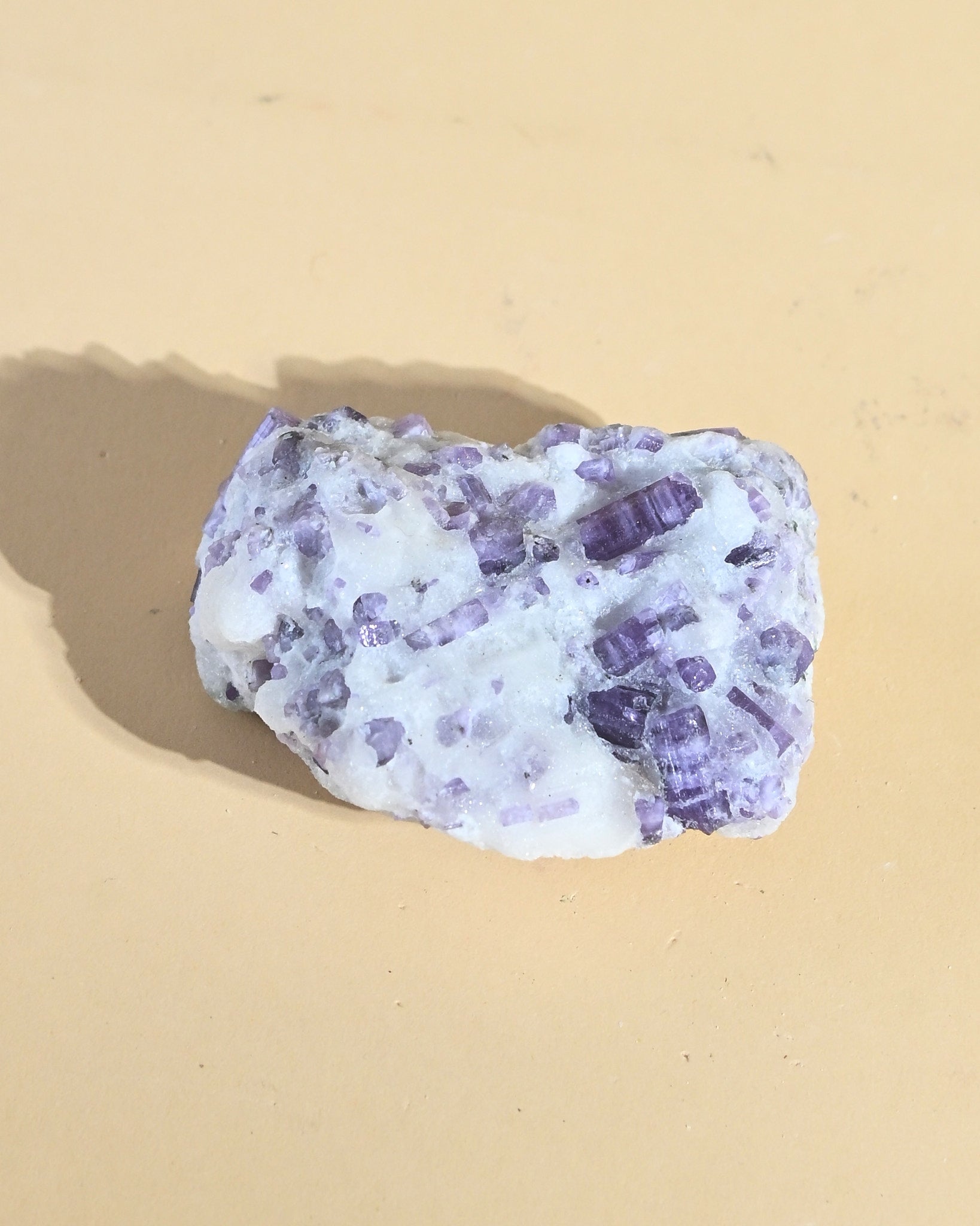 Scapolite w Calcite - calcite crystal rough natural for sale at Crystals.com
