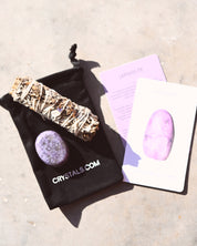 The Sage Lavender + Lepidolite Calm Ritual Set