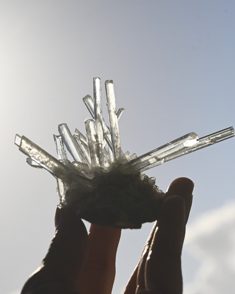 Selenite Crystal Cluster Platosa Mine, Durango, Mexico