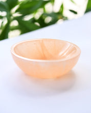 Orange Selenite Bowl