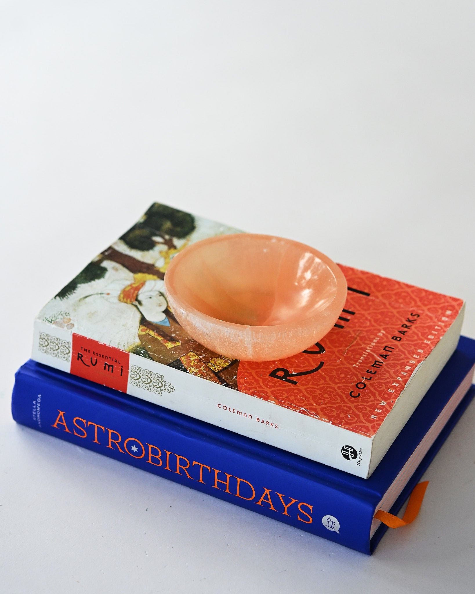 Orange Selenite Bowl