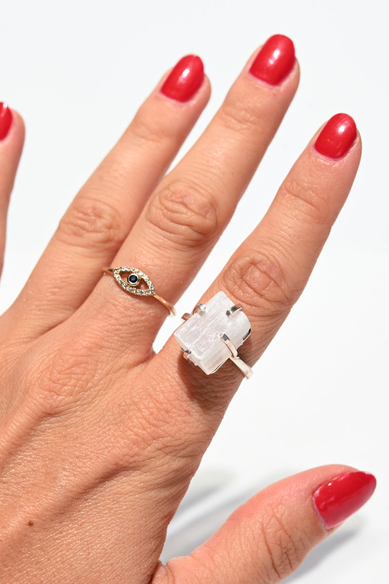 Selenite Ring