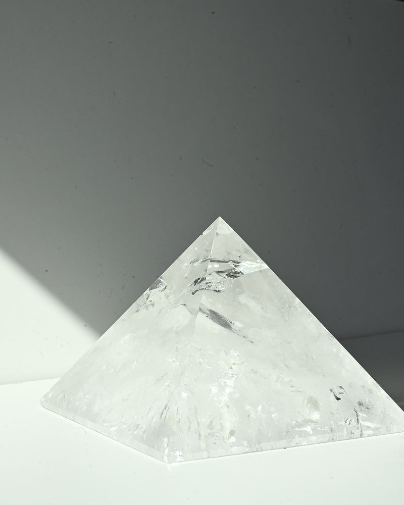 Statement Clear Quartz Pyramid 7.3 lbs