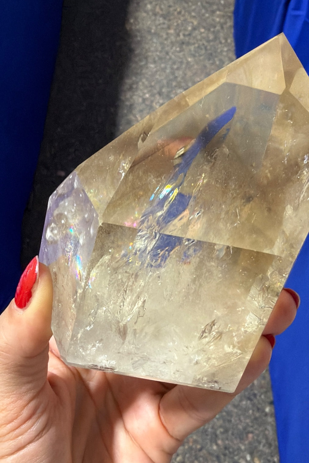 Phantom Citrine tower all natural Brazil