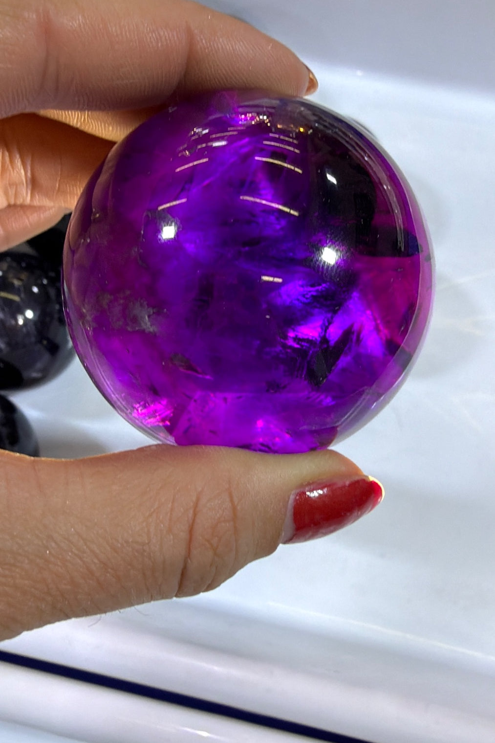 Gemmy Amethyst sphere Brazil