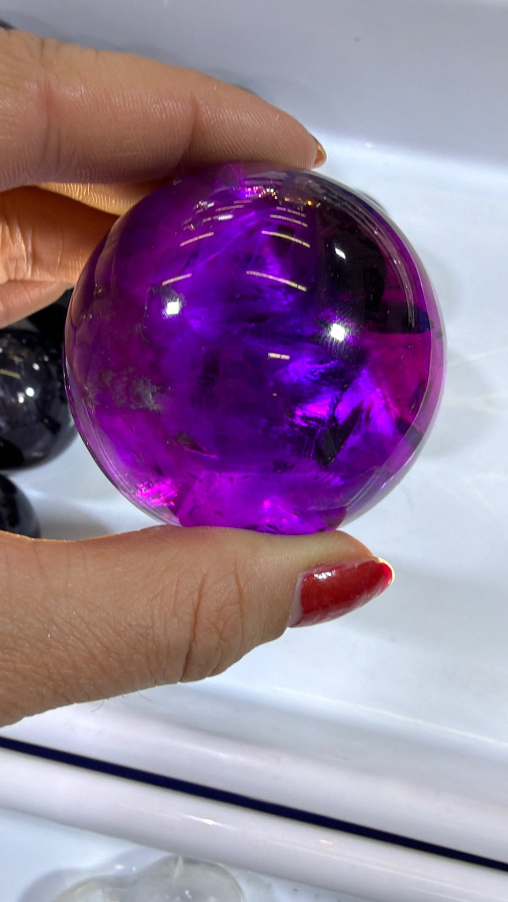 Gemmy Amethyst sphere Brazil