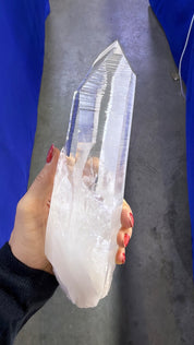 All natural Lemurian Quartz wand Brazil