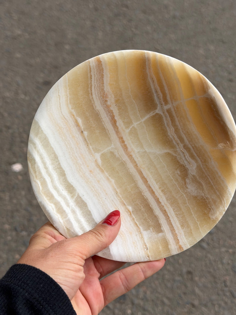 5 inch Calcite bowls Morocco