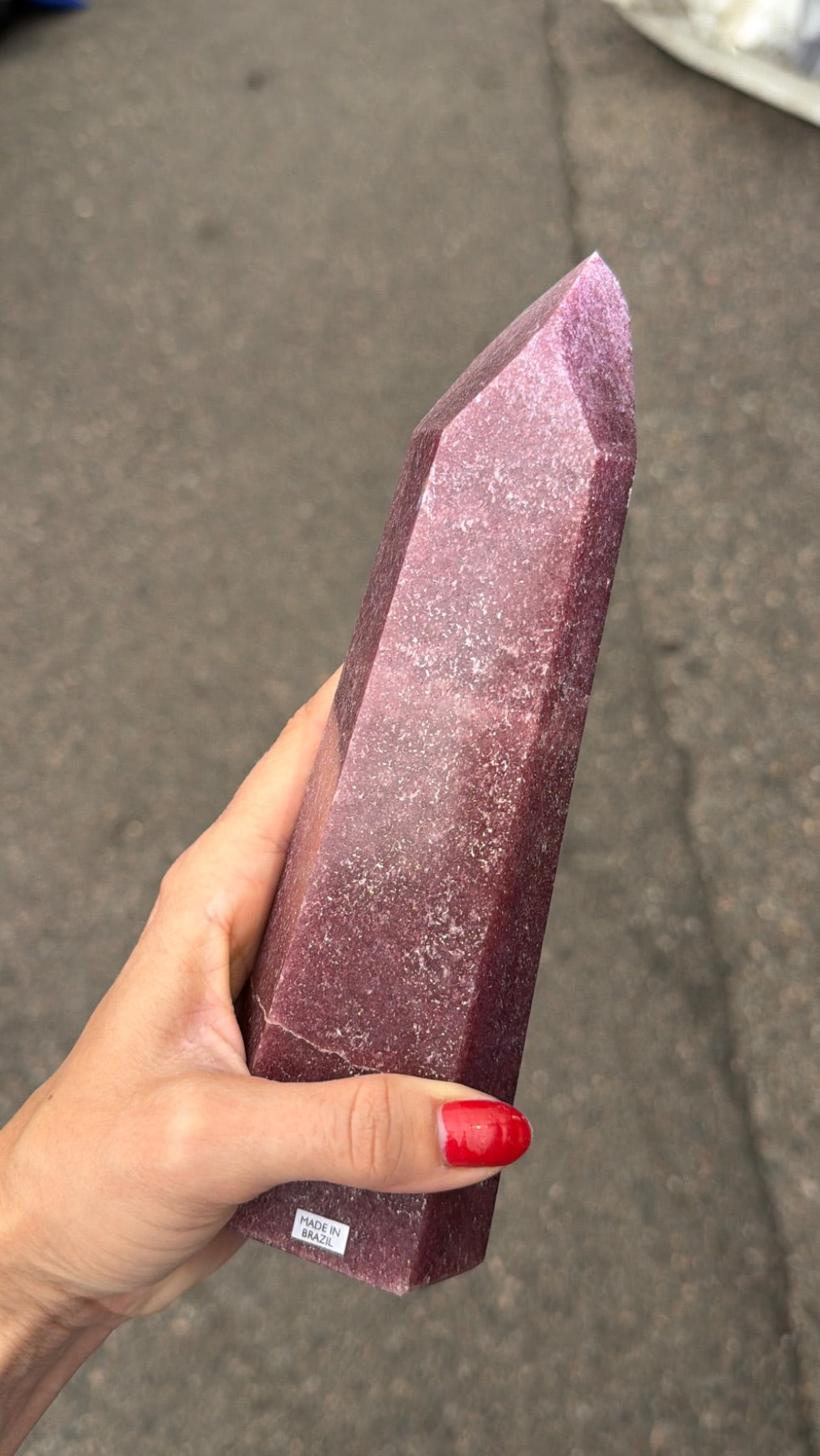 Strawberry Quartz tower