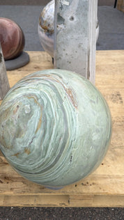 Massive Ocean Jasper sphere