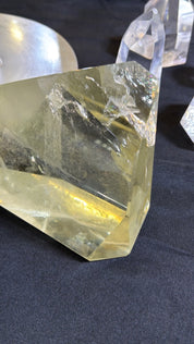 Natural Citrine polished geometric Freeform