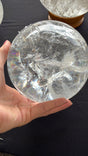 Super clear Quartz statement with rainbows Brazil
