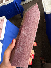 Strawberry Quartz tower