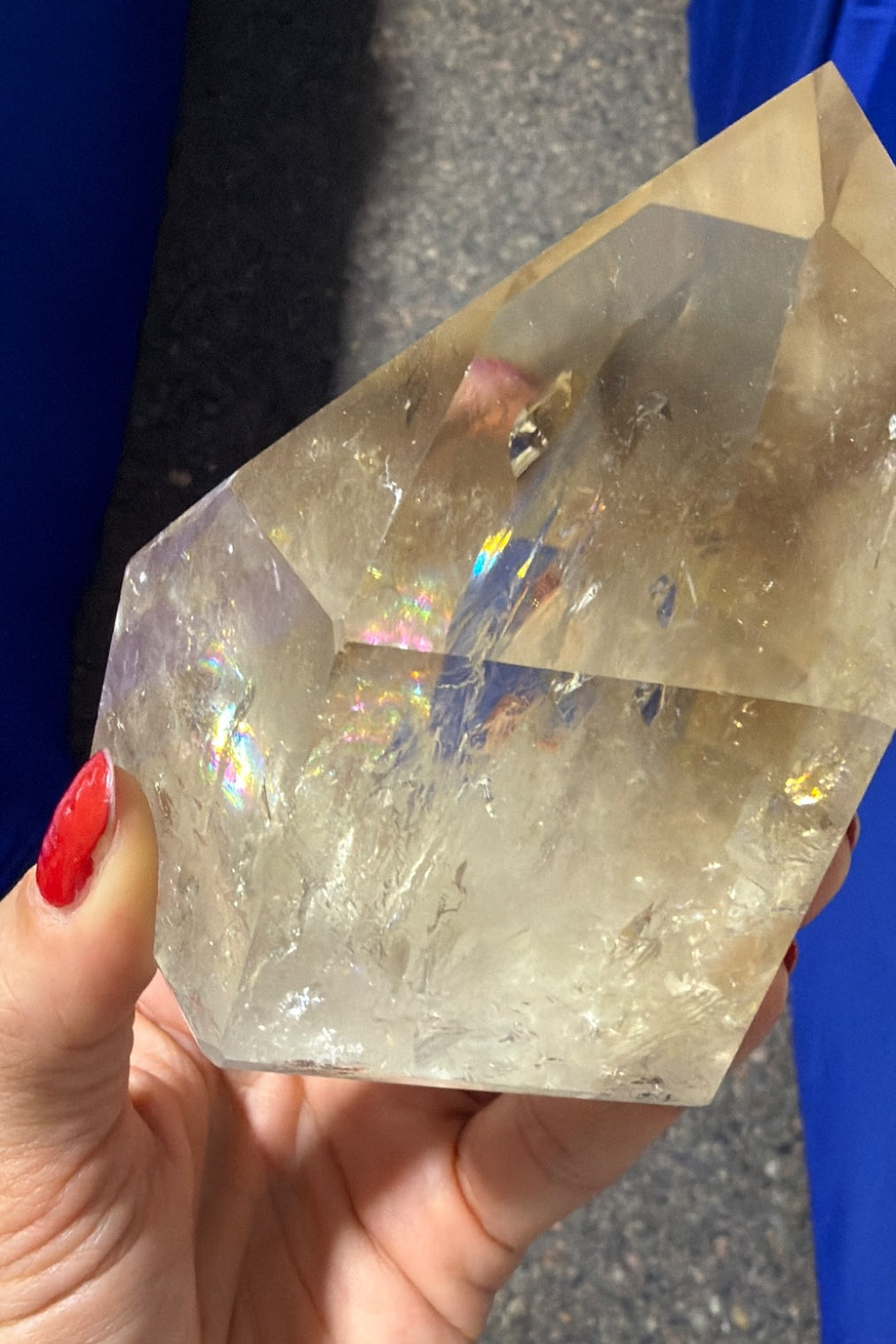 Phantom Citrine tower all natural Brazil