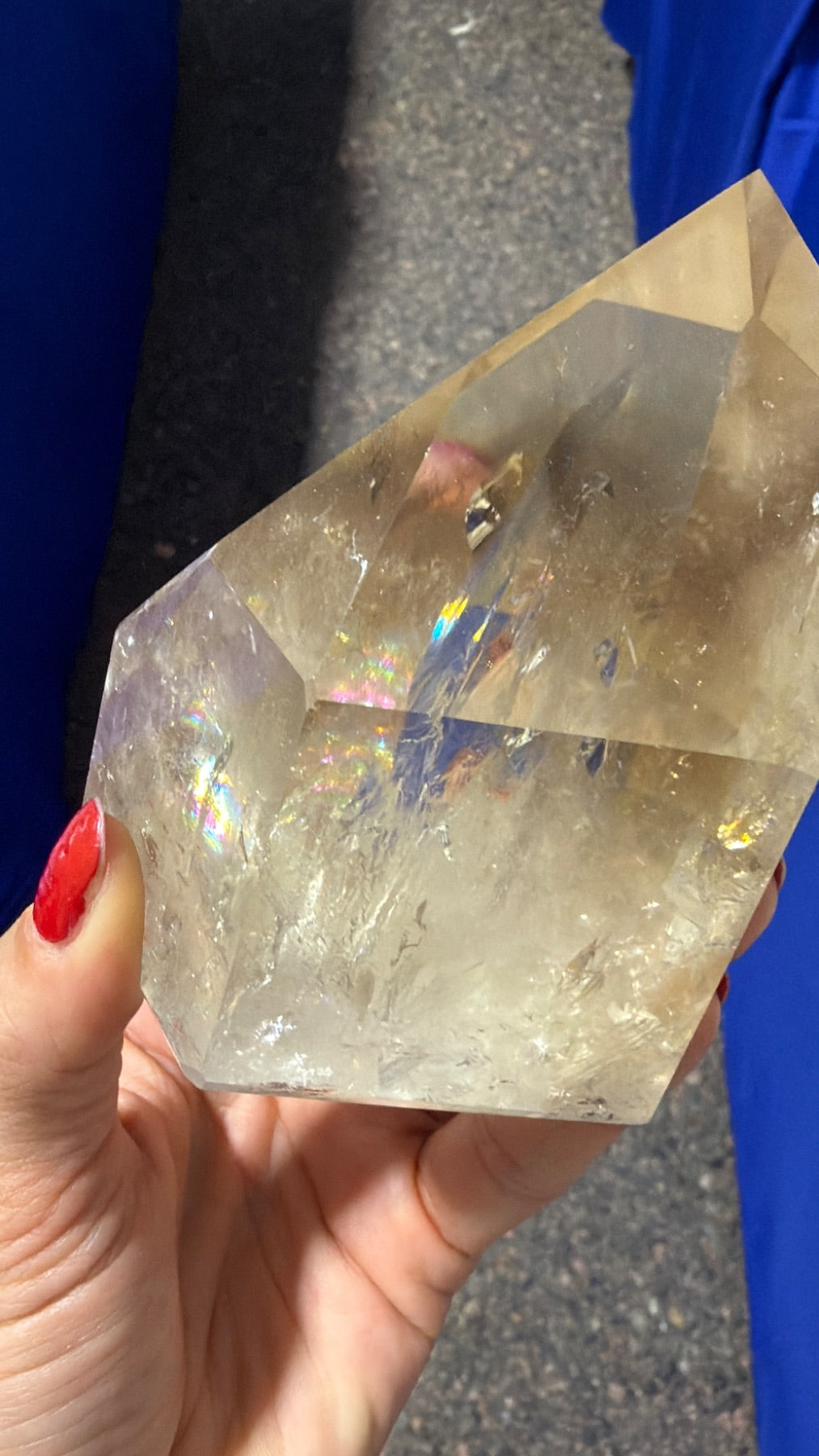 Phantom Citrine tower all natural Brazil