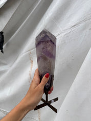 Amethyst Phantom tower on stand Brazil