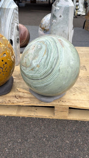 Massive Ocean Jasper sphere
