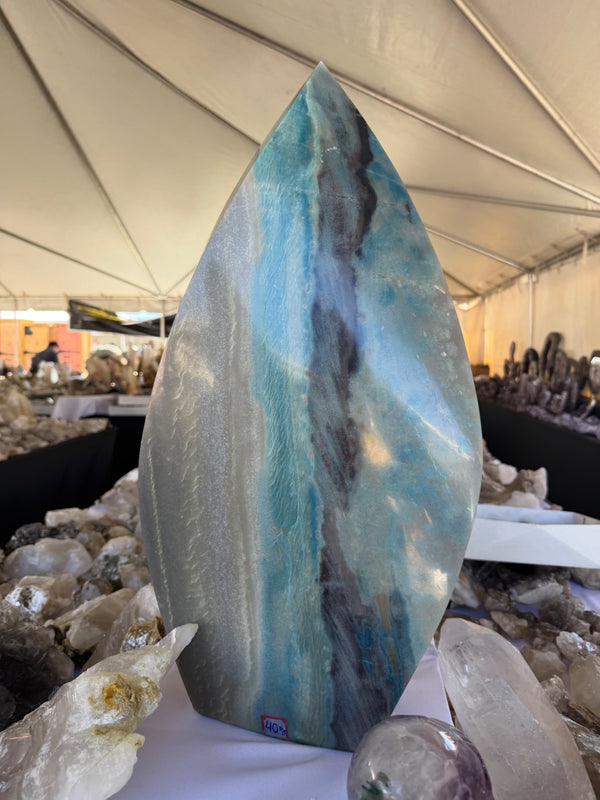 90 lb statement trolleite flame approx 3ft tall