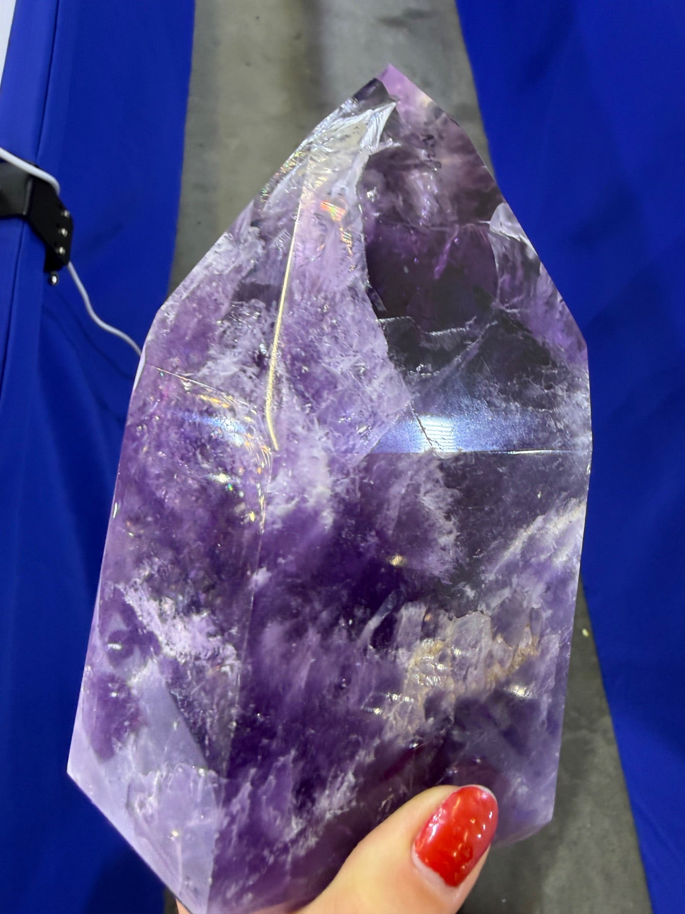 Gemmy Amethyst statement tower