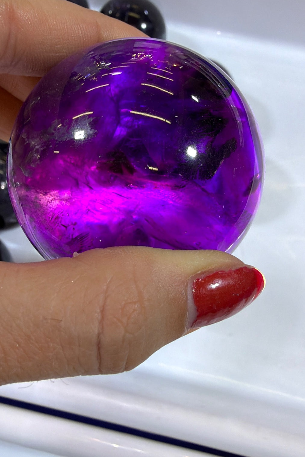 Gemmy Amethyst sphere Brazil