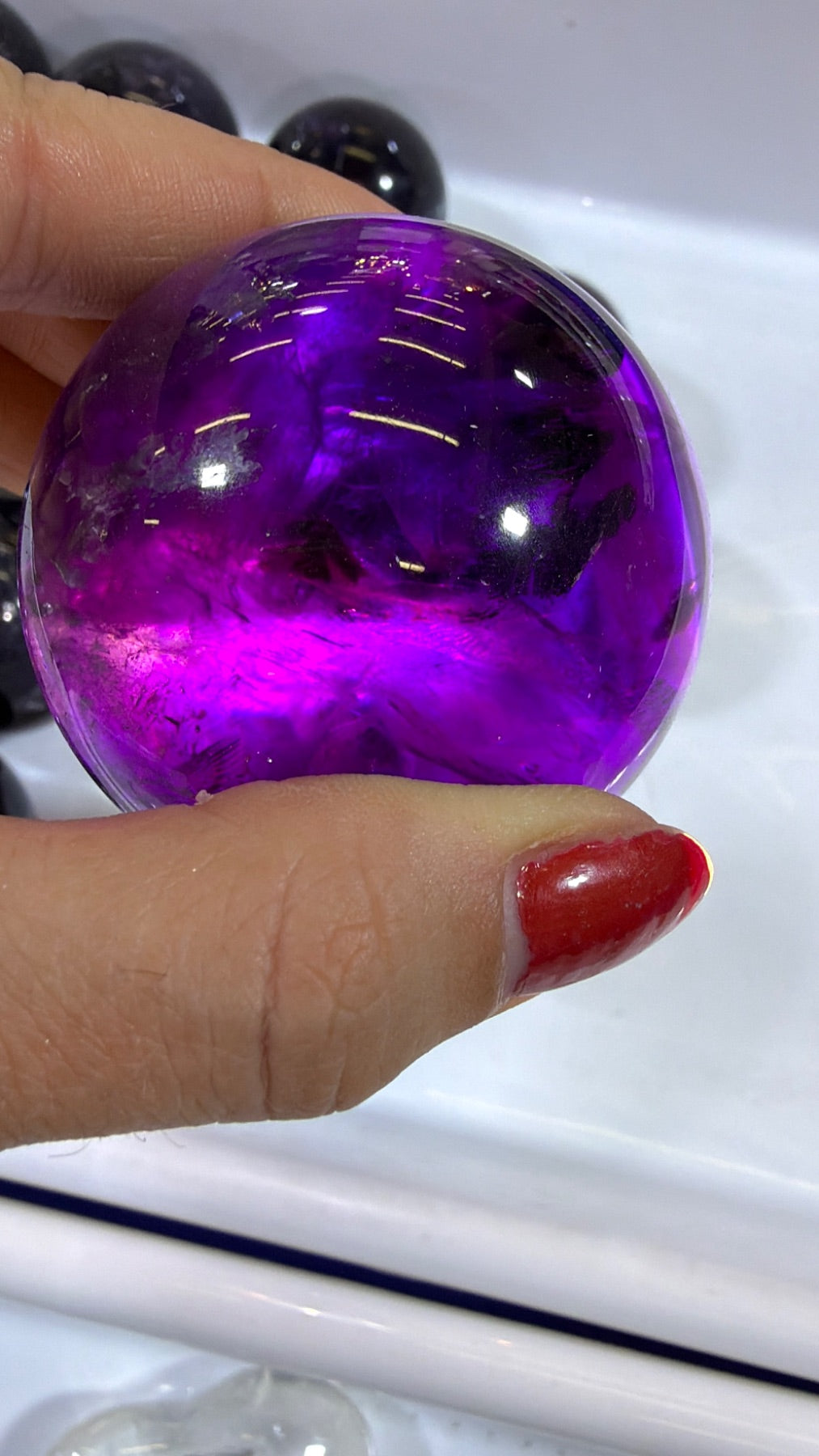 Gemmy Amethyst sphere Brazil