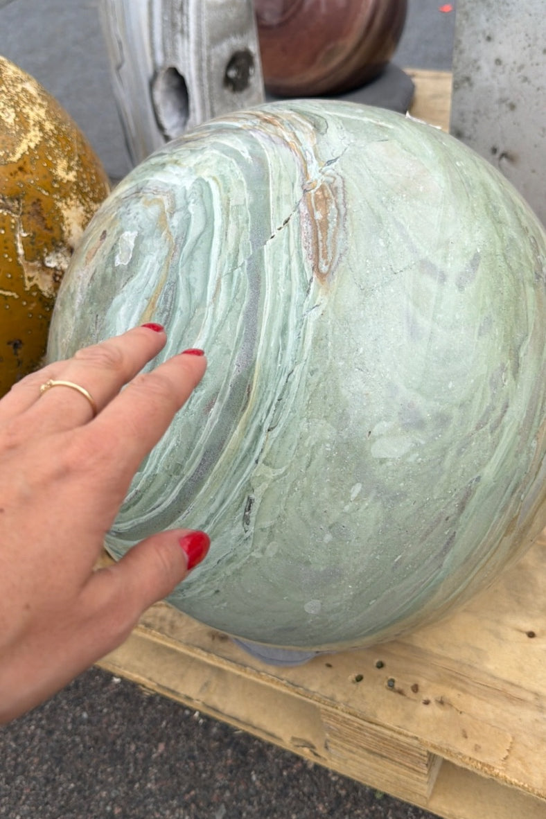 Massive Ocean Jasper sphere