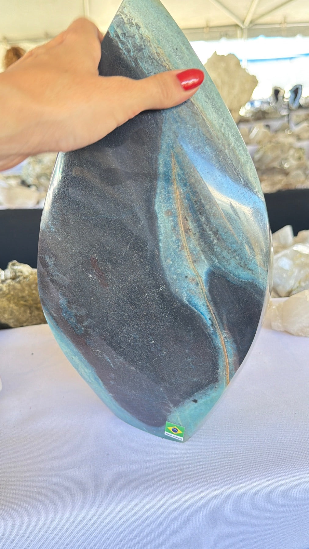 Statement trolleite flame Brazil approx 15 lb