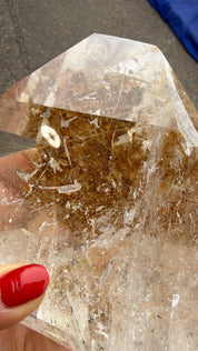 Super quality golden rutile Quartz form from Brazil