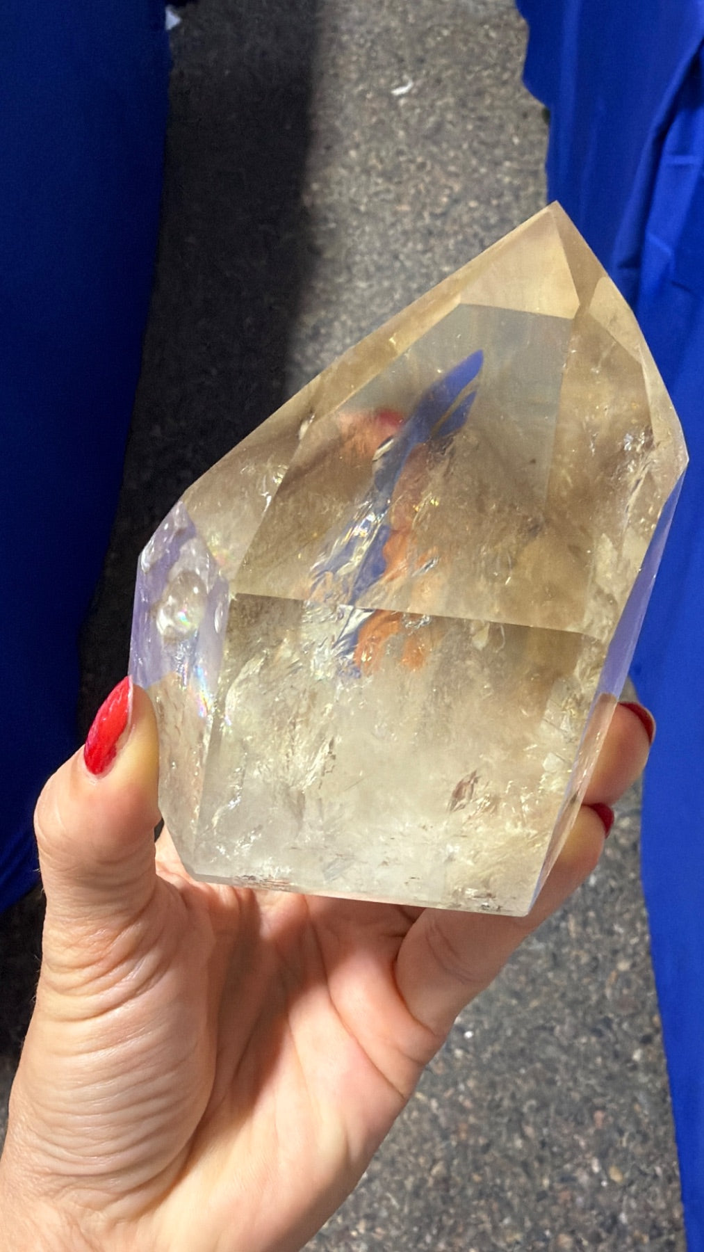 Phantom Citrine tower all natural Brazil