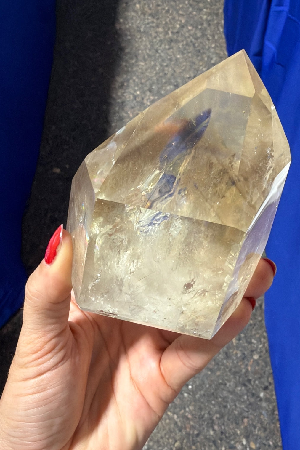 Phantom Citrine tower all natural Brazil