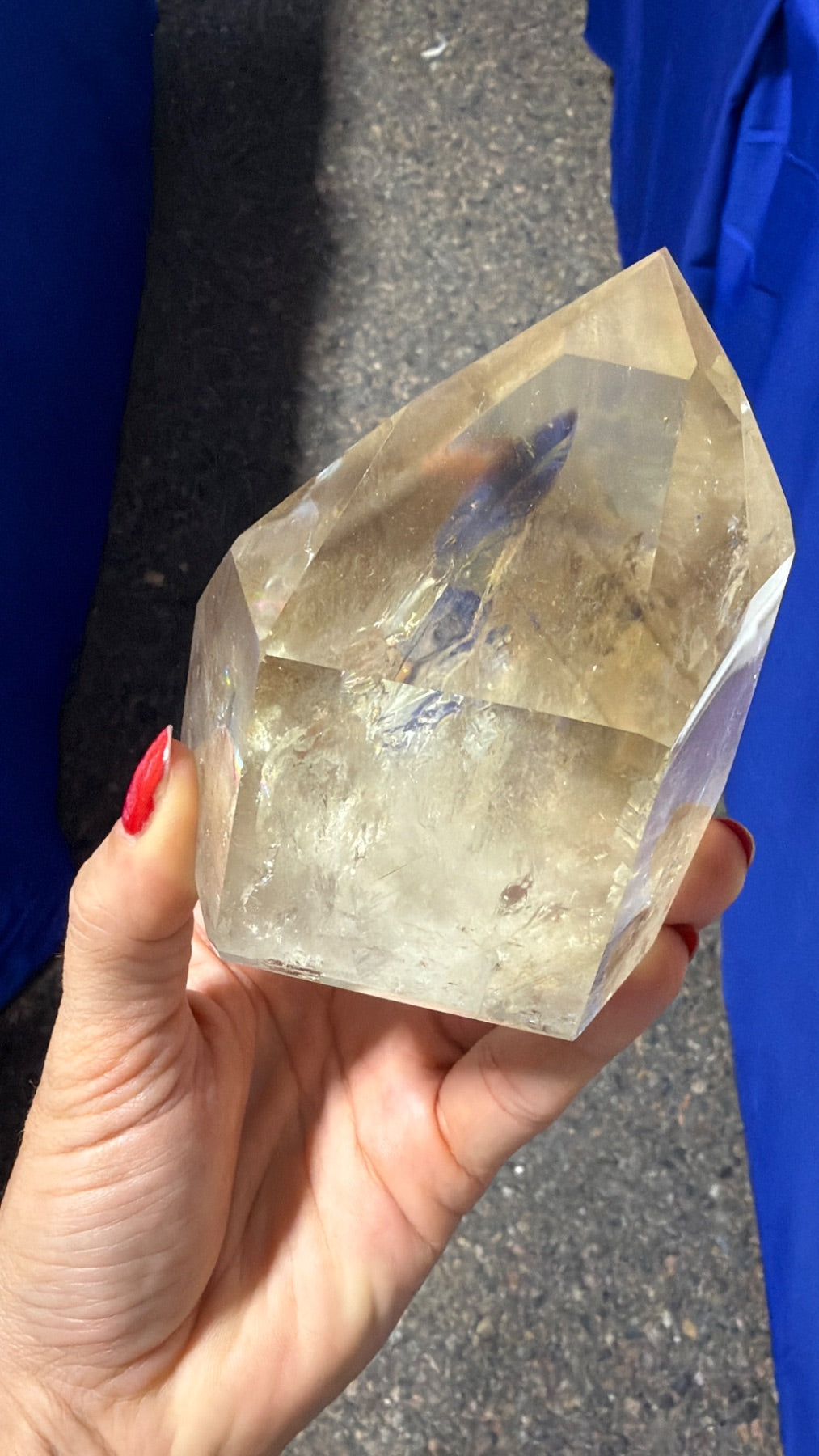 Phantom Citrine tower all natural Brazil