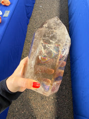 Super chunky Smoky all natural polished Quartz Brazil
