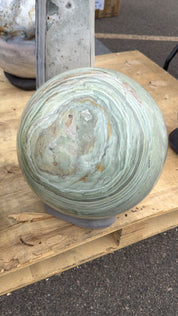 Massive Ocean Jasper sphere