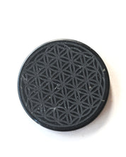 Shungite Flower of Life Plate for Cell phone