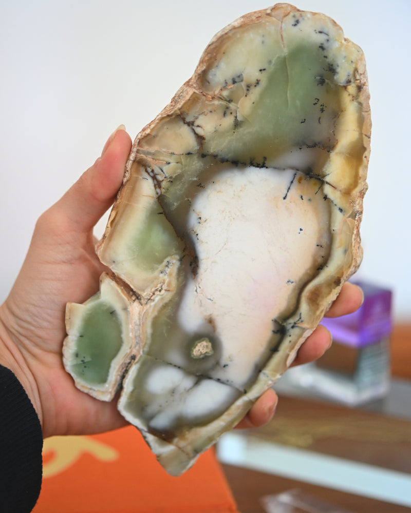 Newman Opal Slab + Stand