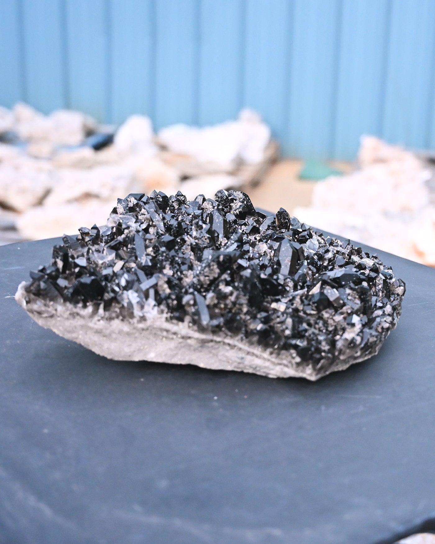 Arkansas Smoky Quartz Statement Cluster 15.9 lb