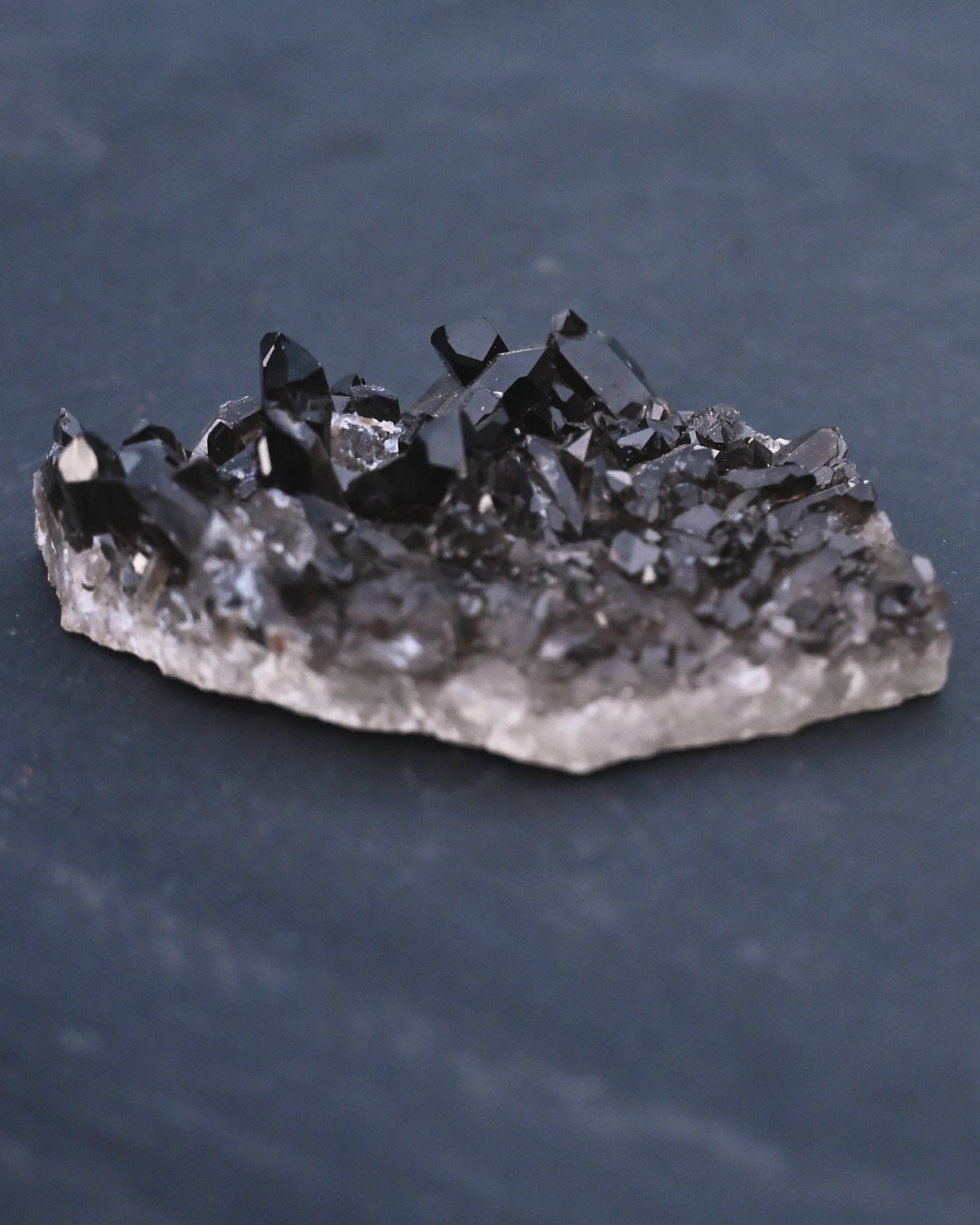 Arkansas Smoky Quartz Cluster 0.42 lb - top view