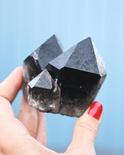 Arkansas Smoky Quartz Point detail