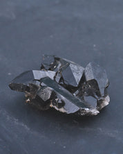 Arkansas Smoky Quartz Cluster crystal detail