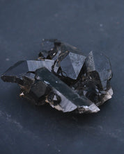 Arkansas Smoky Quartz Cluster scale view