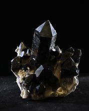 Arkansas Smoky Quartz Cluster 8.6 lbs — 8x6x6 inches