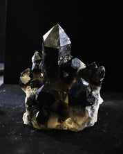 Arkansas Smoky Quartz Cluster 8.6 lbs — 8x6x6 in