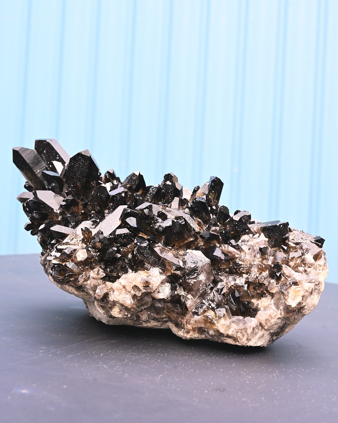 Arkansas Smoky Quartz Cluster 10.2 lb