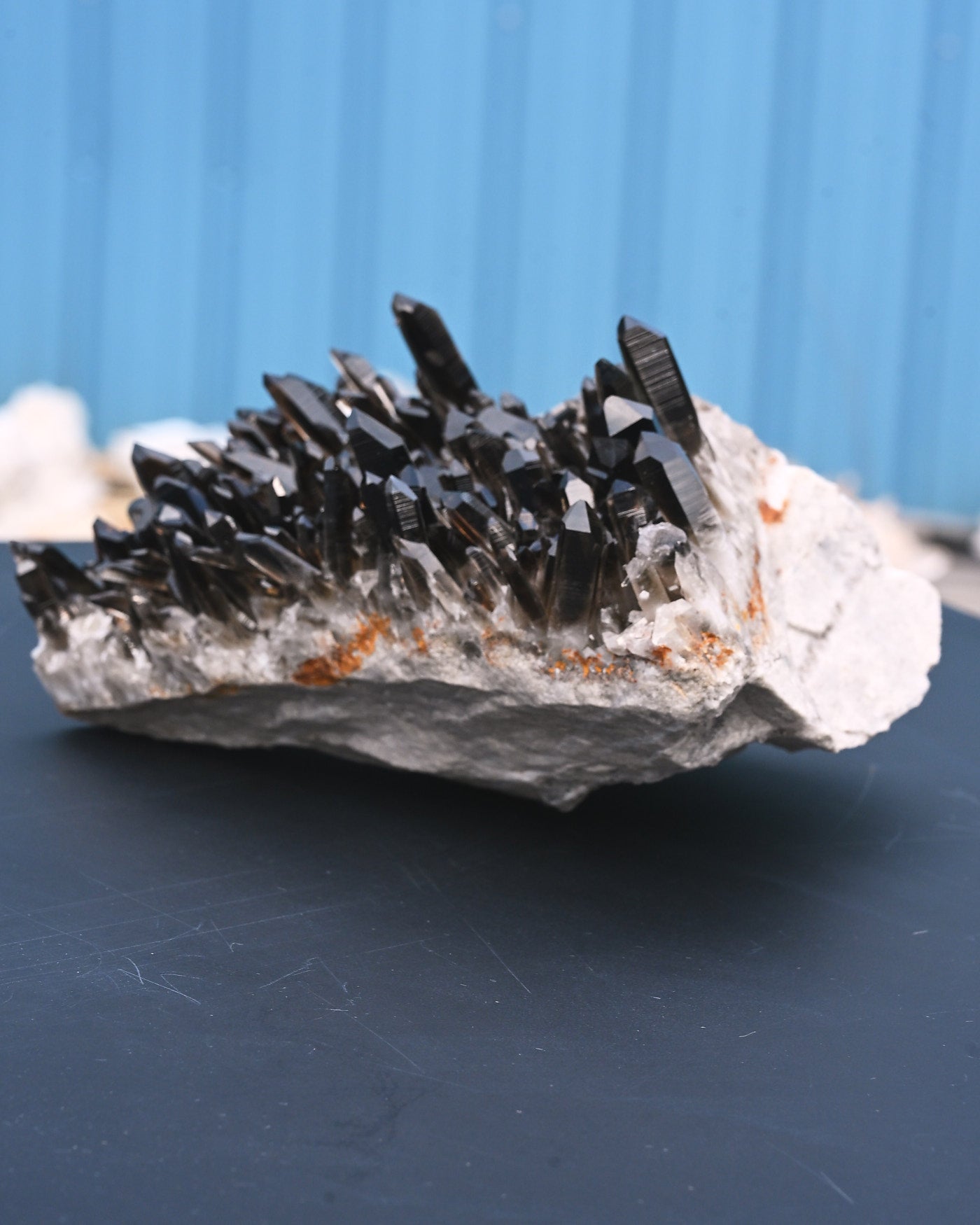 Arkansas Smoky Quartz Cluster 6.3 lb