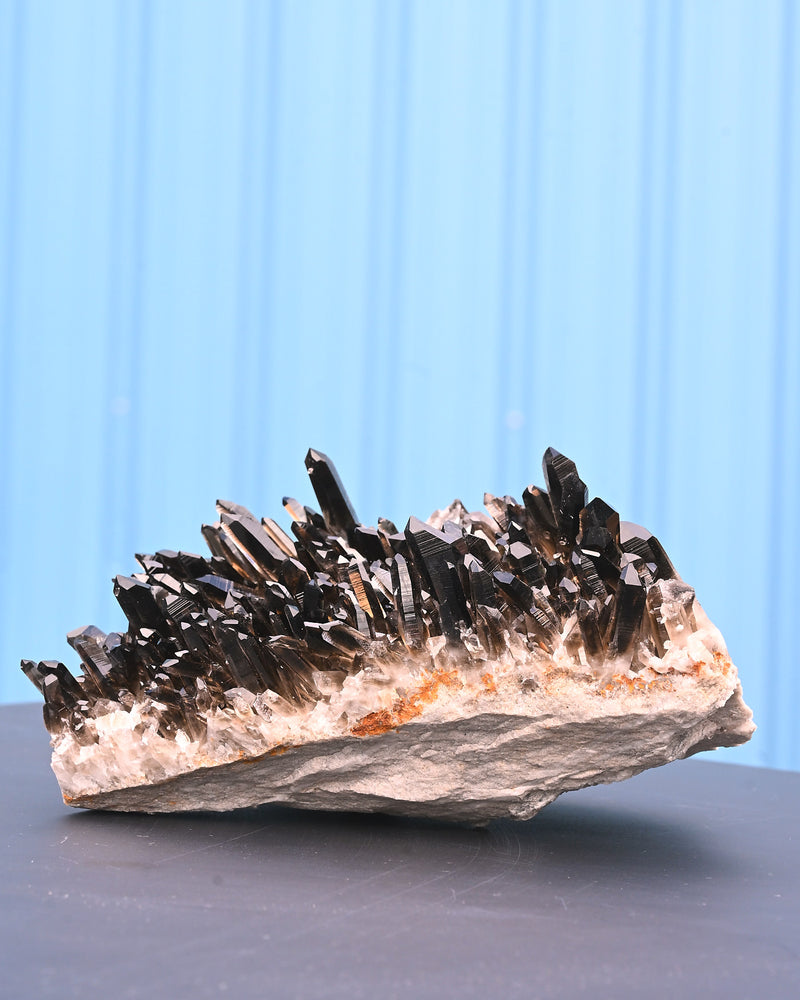 Arkansas Smoky Quartz Cluster 6.3 lbs