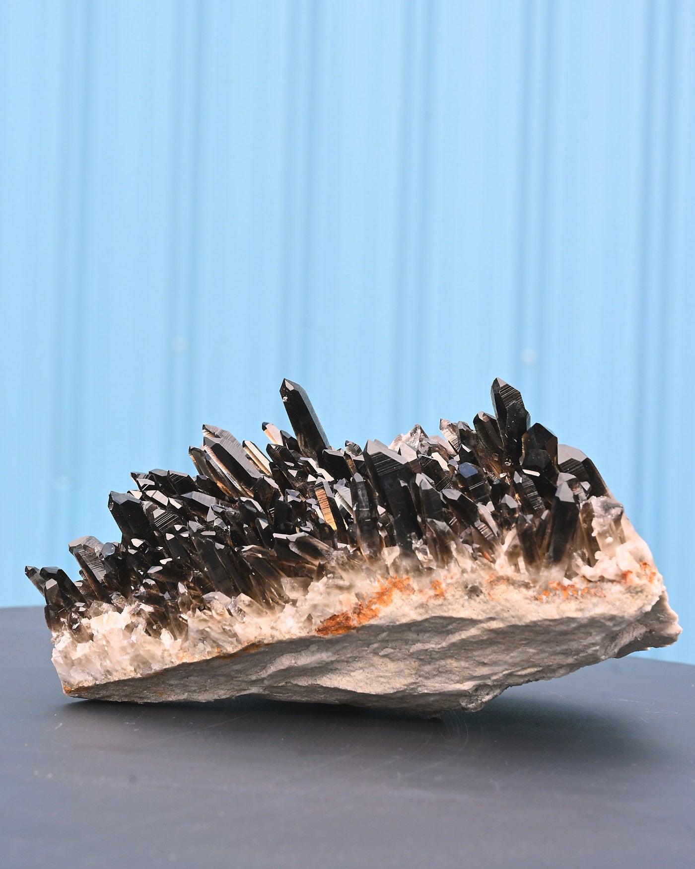 Arkansas Smoky Quartz Cluster 6.3 lb