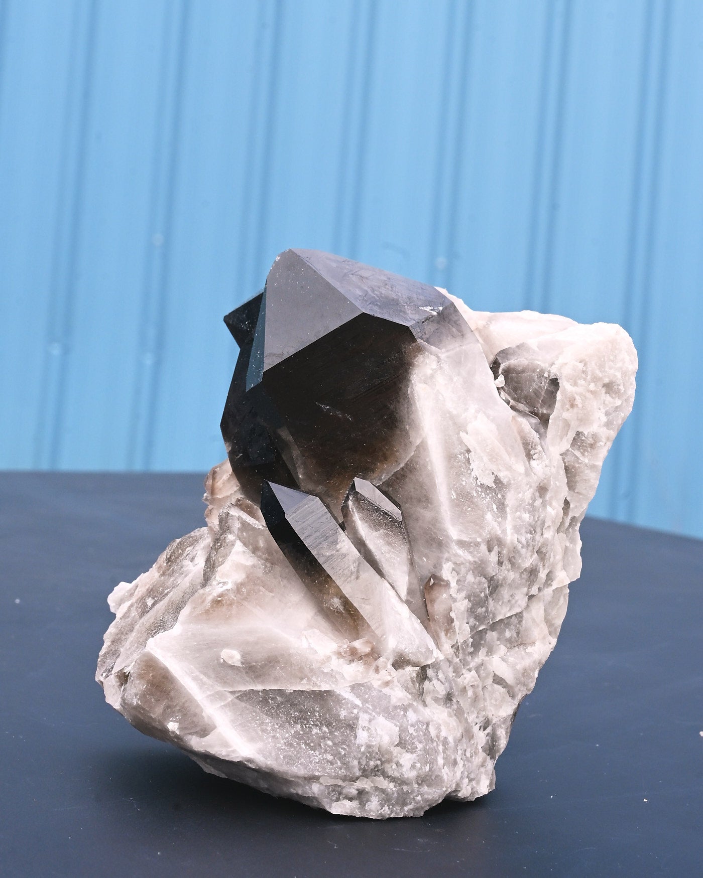 Arkansas Smoky Quartz Cluster 2.5 lb
