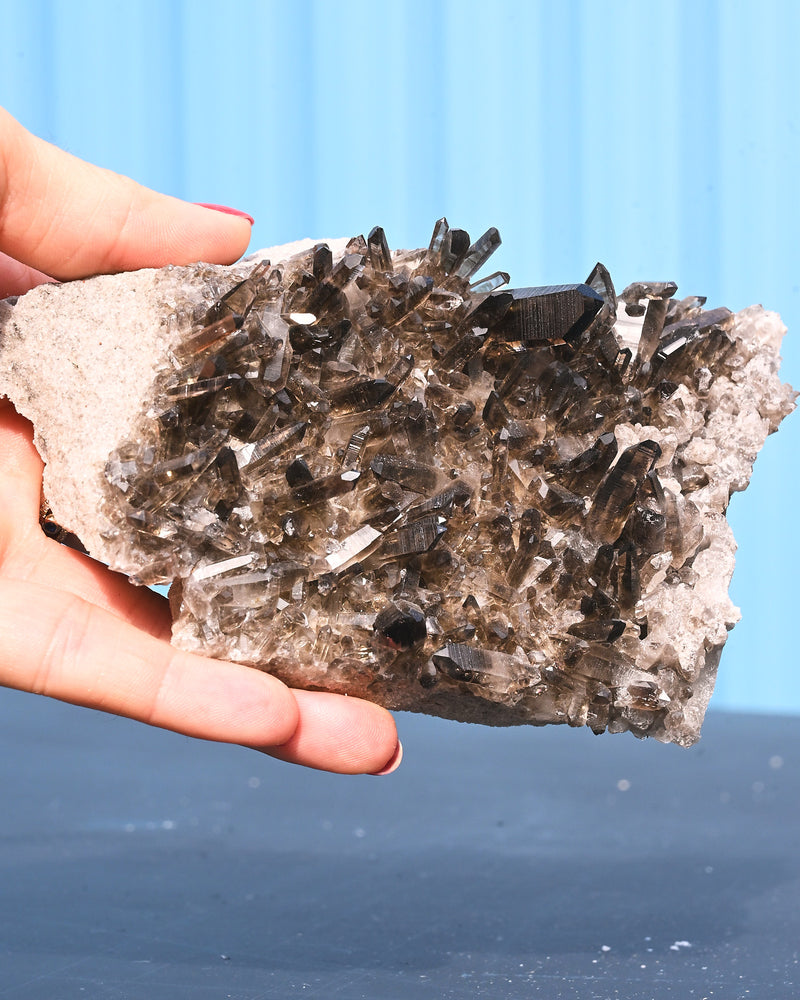 Smoky Quartz 0.570 lb 4x3x2