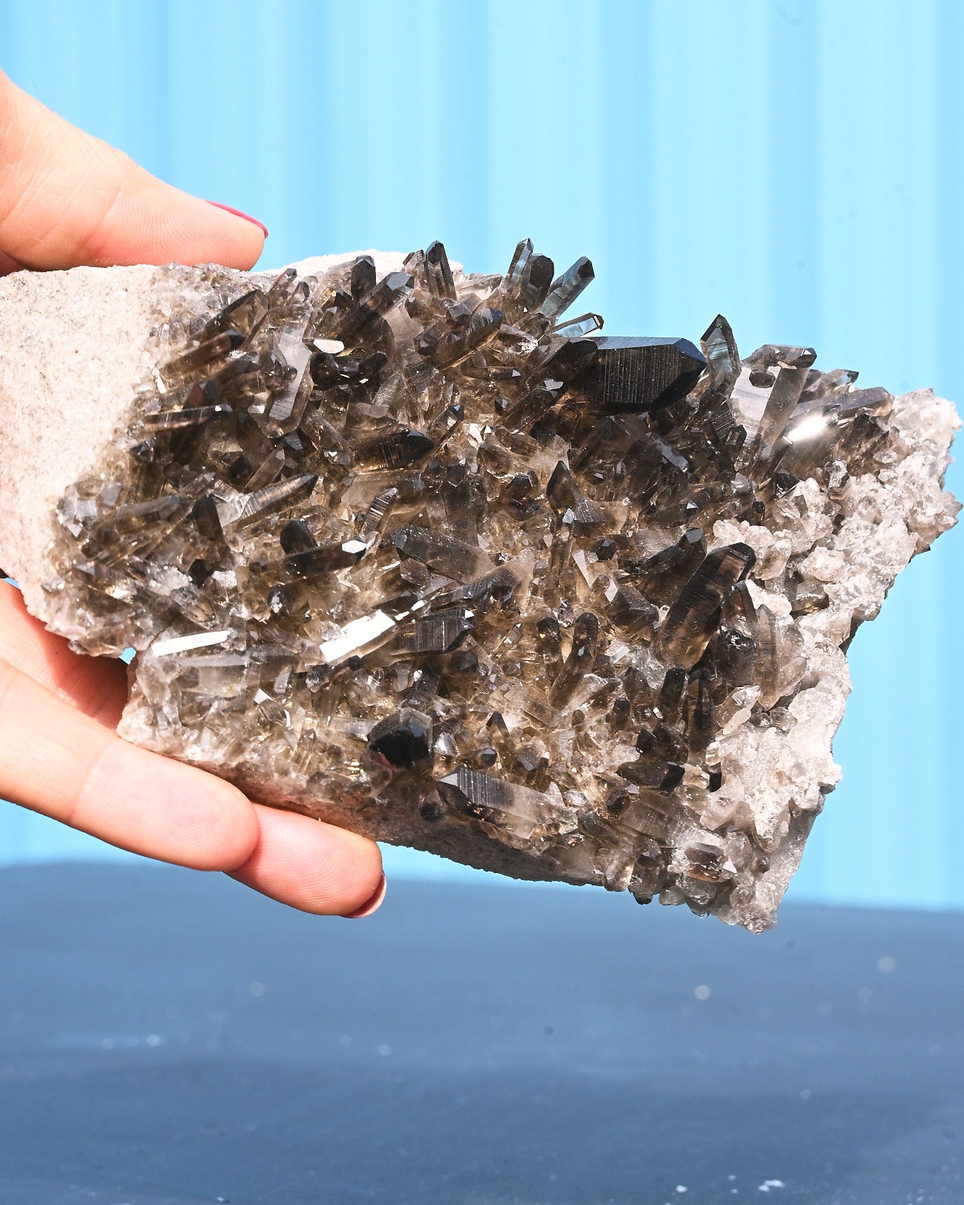 Smoky Quartz 0.570 lb 4x3x2